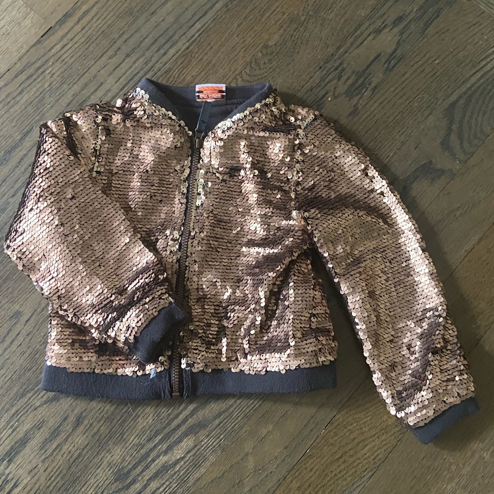 European bronze sequin jacket 24 months